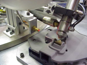 door handle assembly and haptic test machine